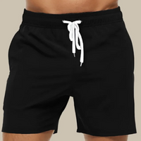 Schnelltrocknende Badeshorts Für Herren | Sommer – Schwarz 2