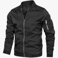 Stefan | Premium Bomberjacke – Schwarz