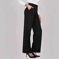 Arrthi - Trendige Damen-Stretchhosen – Schwarz