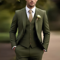 Abenner - Eleganter dreiteiliger Anzug – Grün