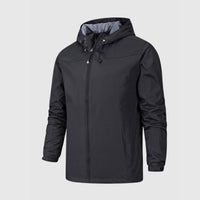 Alois | Kompakt Wasserdichte Jacke – Schwarz