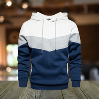 Yielanna | Die neuen lässigen losen Fleece warmen Straßenkleidung Kapuzenpullover – Weiß