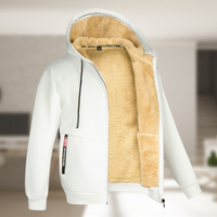 Liam | Komfortable Jacke – Weiß