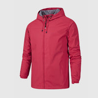 Alois | Kompakt Wasserdichte Jacke – Rot
