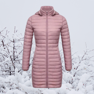 Asmotra |  Die neue ultraleichte, tragbare, lange und warme Parka-Jacke mit Kapuze