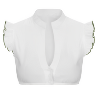 Sharla - Elegante Bluse für das Oktoberfest – Grün