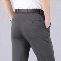 Claude | Bequeme Stretchhose für Herren – Grau