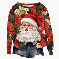 Mira | Spezieller Weihnachtsmann-Pullover – Rot