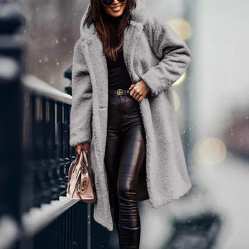 Wistease | Lange Teddy Winterjacke