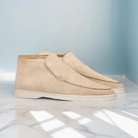 Herren Loafer | Schlanke Form mit niedrigem Einstieg – Nude