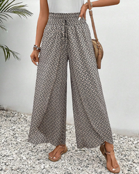 Tineke™ | Bequeme Hose mit weitem Bein – Grau