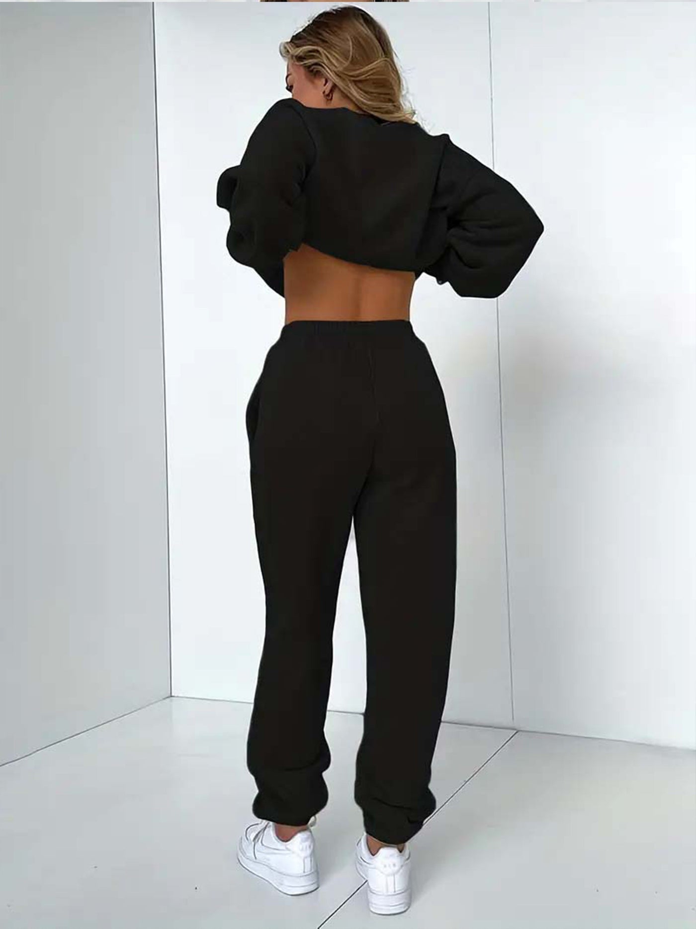 Bequemer Damen Jogginganzug für Herbst und Winter mit Herzschlag-Motiv