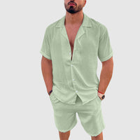 Eleganter Herren Freizeitanzug – Grün
