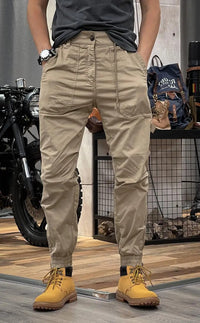 Levi™ | Premium Stretch Cargohose – Khaki (ohne Taschen)