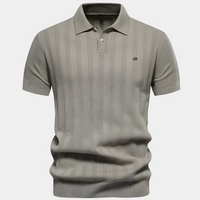 Slim-Fit Casual Herren Poloshirt – Khaki