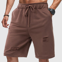 Moderne Herren Cargo Shorts – Braun