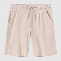 Leichte Herren Leinen Shorts – Khaki