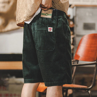 Verstellbare Cord Herren Shorts