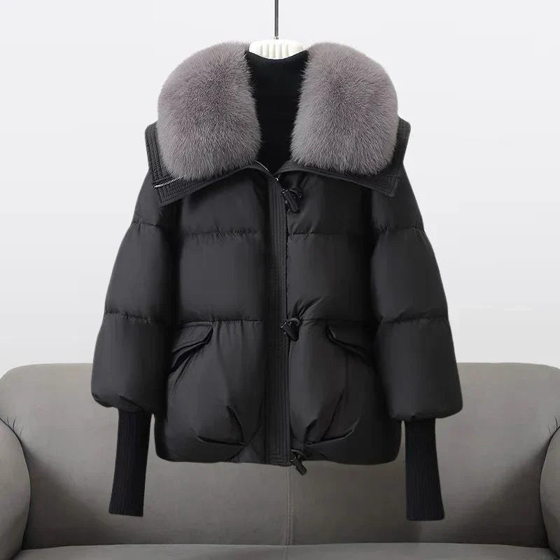 Enrica - Stylische Kunstpelzjacke