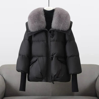 Enrica - Stylische Kunstpelzjacke