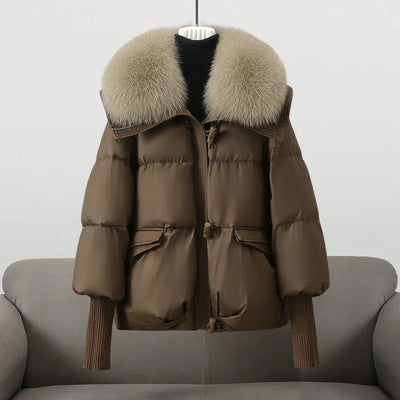 Enrica - Stylische Kunstpelzjacke