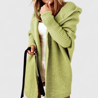 Jodie - Bequeme Strickjacke – Grün