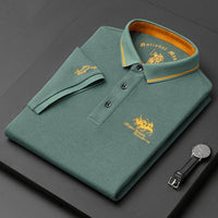 Brant - Kurzarm-Poloshirt – Grün