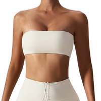 Valtix | Atmungsaktives Bustier für Damen Yoga Sommer – Weiß