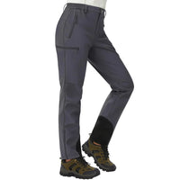 Valtrix | Wasserdichte Softshell-Hosen für Damen Winter – Dunkelgrau