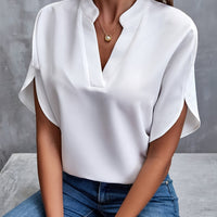 UDILIA - LEICHTE UND ELEGANTE BLUSE – Weiß