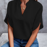 Vivi | Elegante Leichte Bluse für Damen – Schwarz