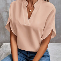 UDILIA - LEICHTE UND ELEGANTE BLUSE – Beige