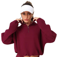 Veltra | Atmungsaktives Sweatshirt für Damen Herbst – Rot