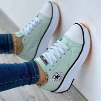 Doreen | Orthopädische Trend Sneaker – Grün