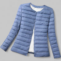 Verdiana | Leichte wattierte Jacke – Blau