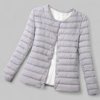 Verdiana | Leichte wattierte Jacke – Grau
