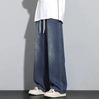 Florian | Verstellbare Baggy Jeans mit Modernem Schnitt – Blau 2