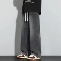 Florian | Verstellbare Baggy Jeans mit Modernem Schnitt – Grau 2