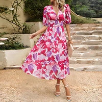 Ysabel - Elegantes Sommerkleid – Rosa