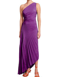 Delfina Plisseekleid – Lila