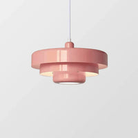 Vintage Pendelleuchte fürs Esszimmer – Zeitloses Design aus Metall, energieeffizient – Rosa