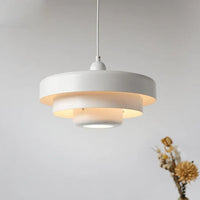Vintage Pendelleuchte fürs Esszimmer – Zeitloses Design aus Metall, energieeffizient – Weiß