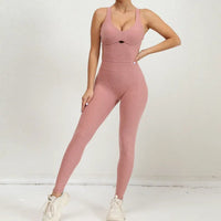 Virex | Atmungsaktiver Sport-Overall für Damen Flexibel – Latte