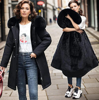 Cike | Neue Frauen Winterjacke – Schwarz