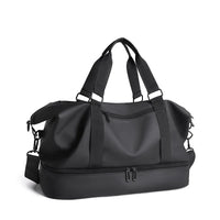Trezaro | Wasserdichte Sporttasche für Unisex Fitnessstudio – Schwarz