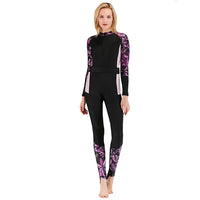 Heidi-Mode | Vollständiger Upf 50+ Sonnenschutz Badeanzug – Lila
