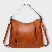 Eleanor | Vintage-inspirierte elegante Handtasche für Frauen – Braun