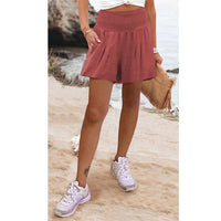 MARIELA - Casual Shorts für Frauen – Rot