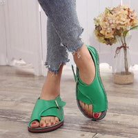 Nellie | Orthopädische Freizeit-Sandalen für Frauen – Grün