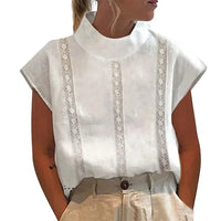 Tatum | Lässige Tunika Damen Oberteile – White-line